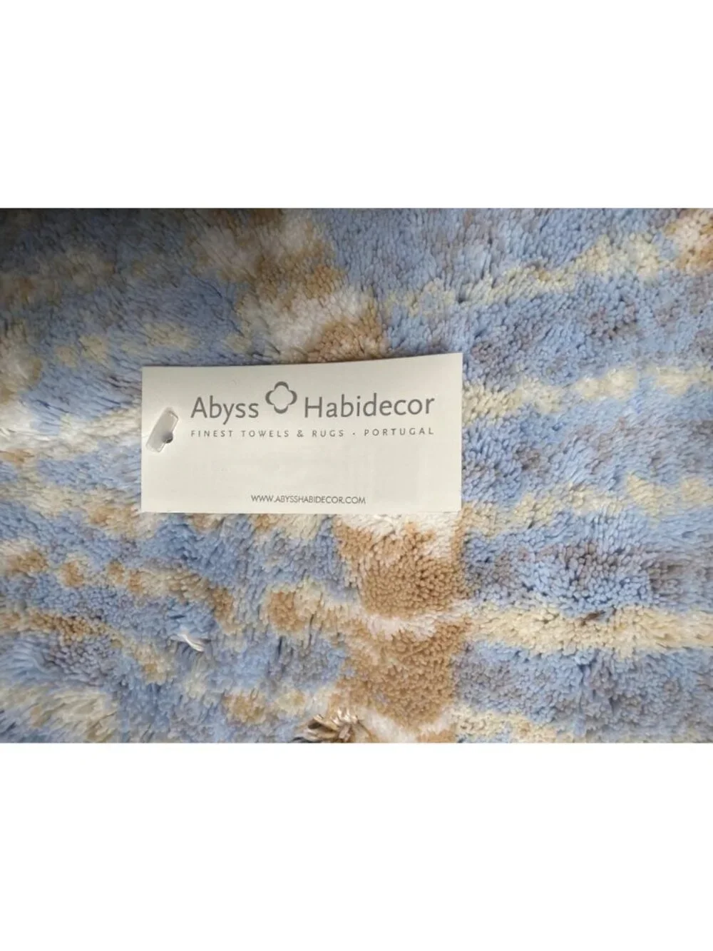 NWT Abyss & Habidecor Stella Bath Rug Powder Blue Size One Size